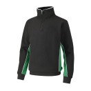 Black-Emerald-White
